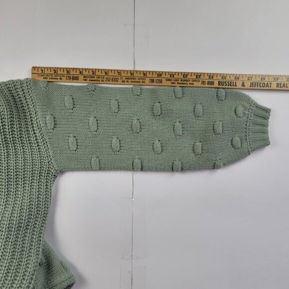 Jessica Simpson Dusty Blue Knitted Sweater - Picture 12 of 12